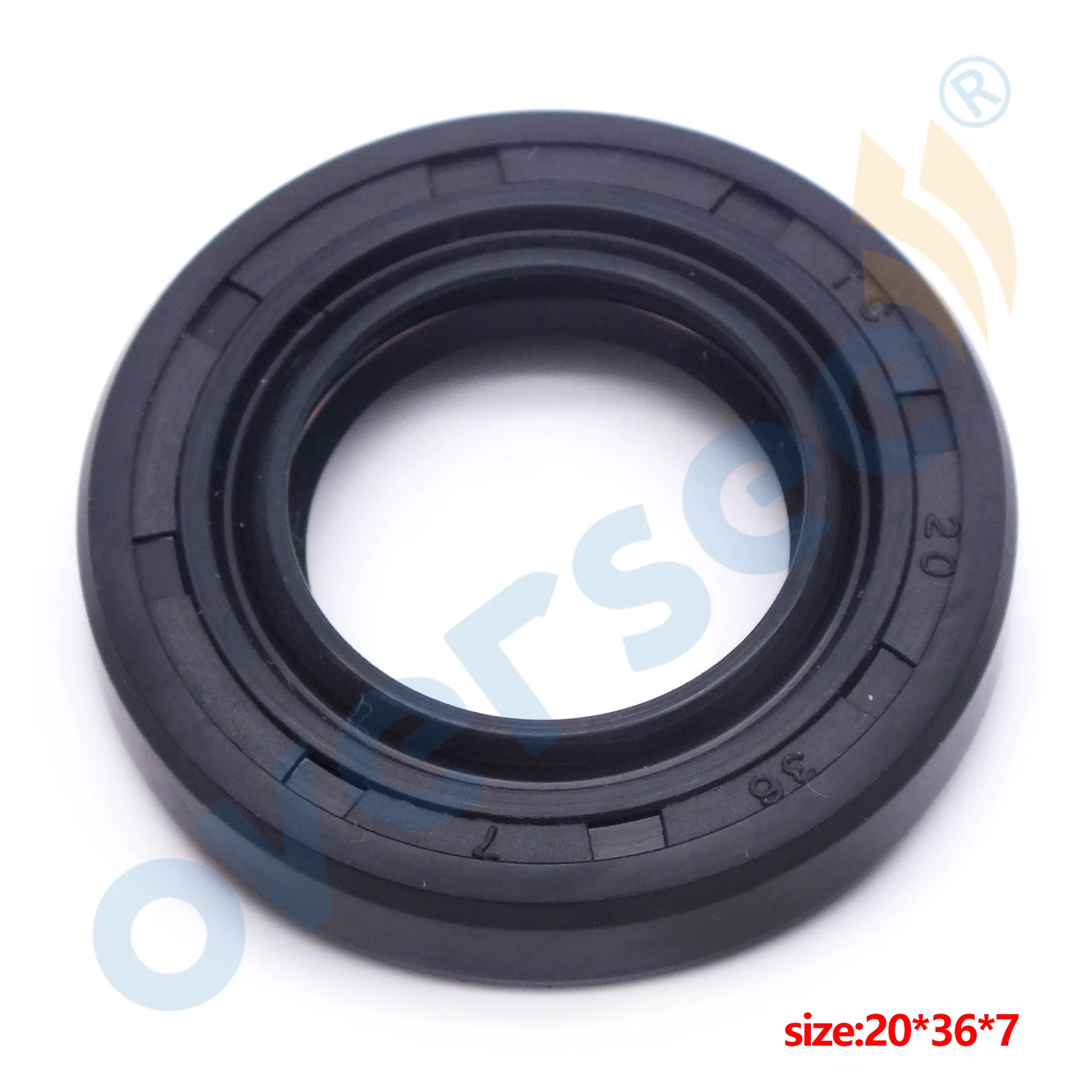 Paraolio Muslimex Tipo S Per Motore Fuoribordo Yamaha 2T 3Hp 4Hp 6Hp 9Hp Dimensioni 20X36X7Mm