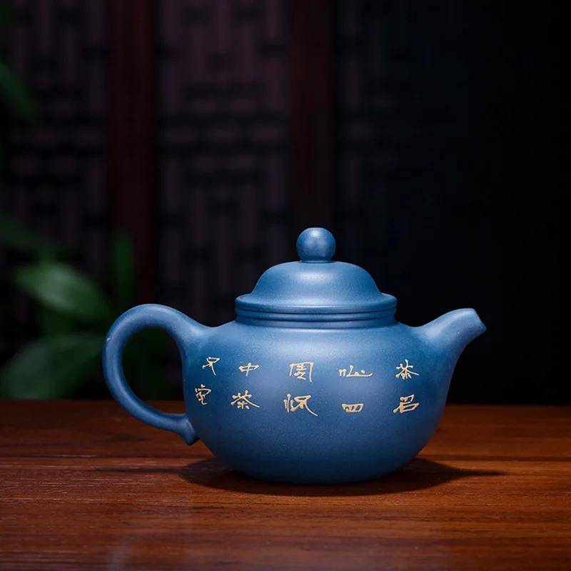 Zisha Teapot Yixing Handmade Pot Kung-fu Teaware Purple Clay Drinkware For Puer Green Black Chinese Tea Qingni Hequ Rongtian