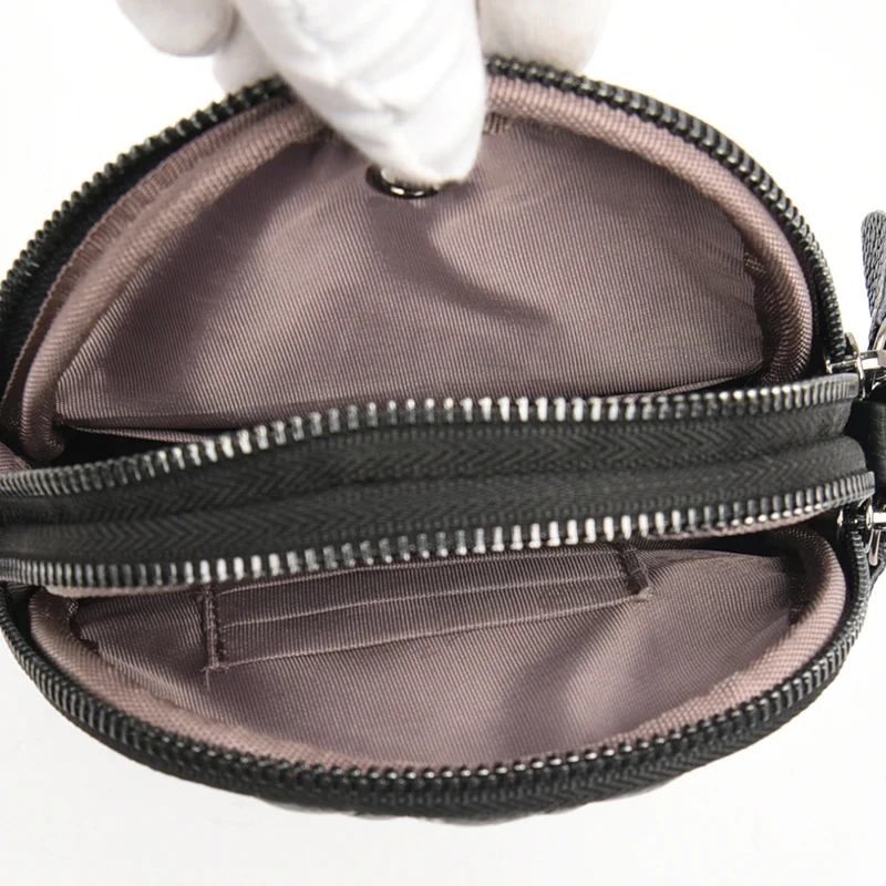 Women's Square Lattice Rhombic Lattice One Shoulder Back Fashion Simple Messenger Bag Lady's Anti Splash Small Square Bag