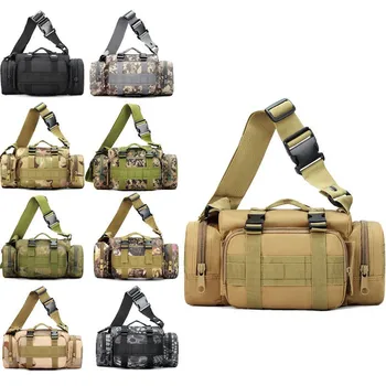 Borsa tattica da cintura 3P Magic, grande capacità, borsa a tracolla MOLLE per attrezzi fotografici, escursionismo all'aperto