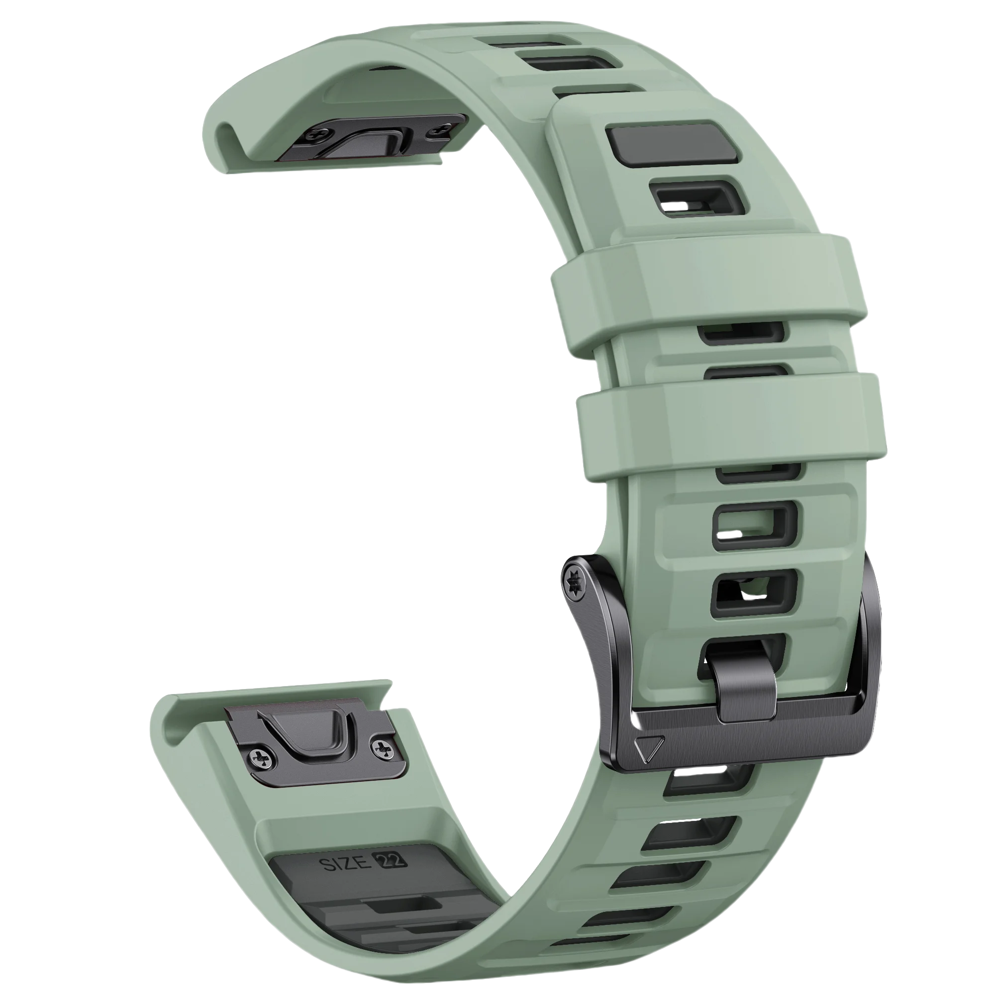 QuickFit Dual-Color Silicone Band - Sleek and Versatile