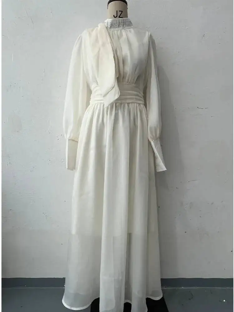 LGRQ 2025 الوقوف طوق فانوس الأكمام مطوي وصمة عار ع...