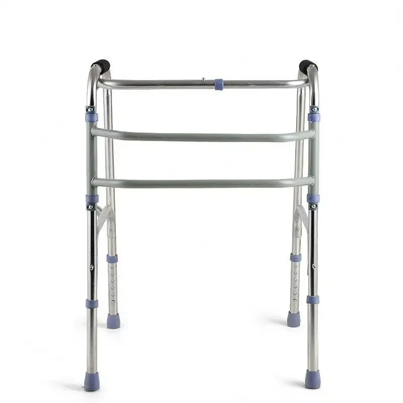High Quality Folding Portable medical mobility frame walker walking aids the elderly crutch buoyancy aids walking 2