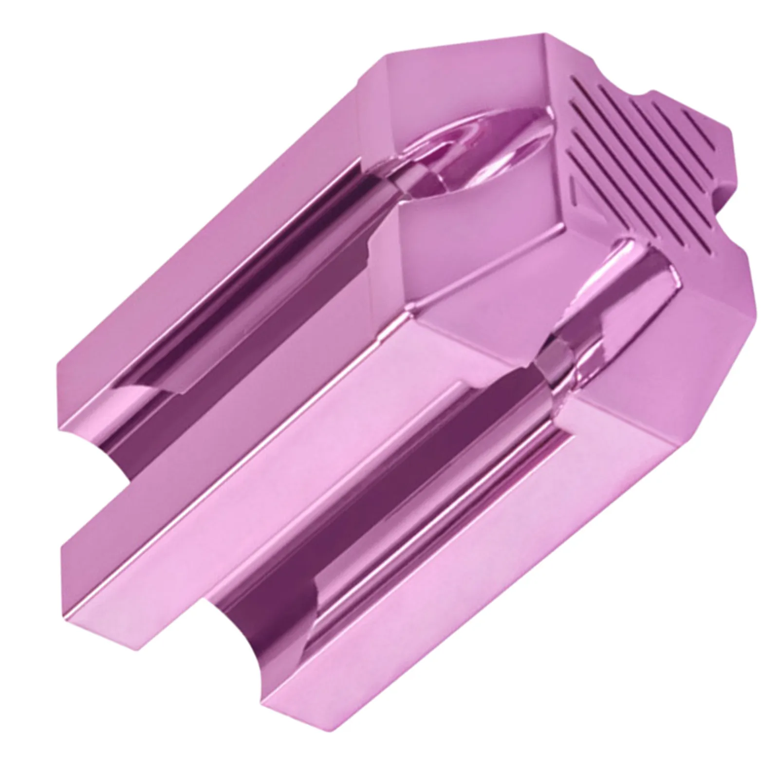 프리미엄 플라스틱 아이라이너 연필깎이 4면 연마 슬롯 휴대용 플랫팁 눈썹 연필 연마 도구 메이크업 용품