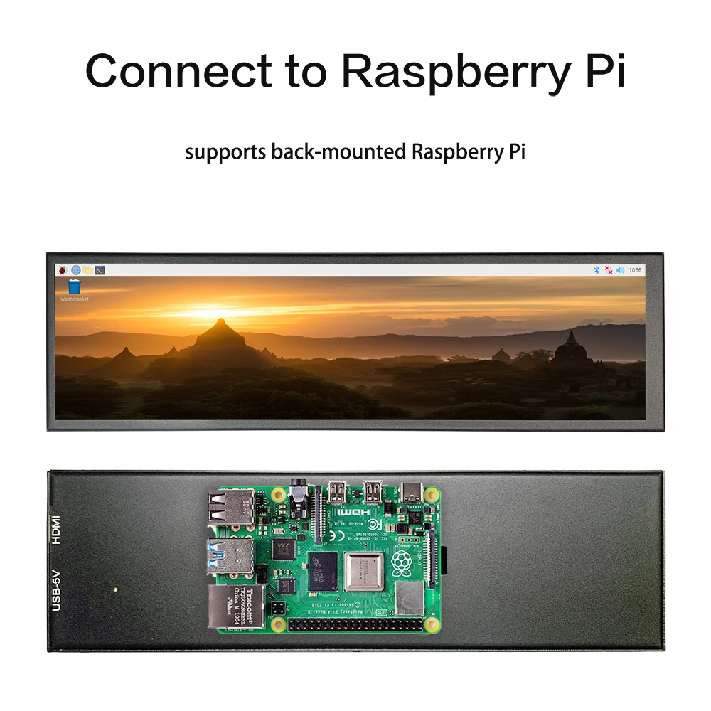 LESOWN ̵ Ʈġ  LCD ũ CPU GPU µ ÷, 8.8 ġ ̴ HDMI 480x1920 IPS ġ  , Aida64 Ʈ PC