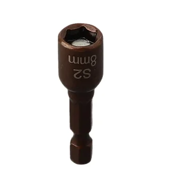 Cacciavite con dado magnetico da 8 mm Cacciavite con presa a impatto Cacciavite con codolo esagonale Utensili manuali con presa per punta da trapano elettrico 1
