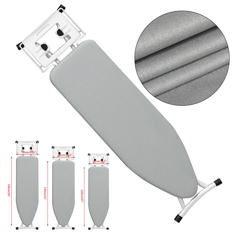Universal Silver Coated Padded Ironing Board Cover Double-Layer Heat Resistant High Temperature Non-Fading Ironing Board Cover ironing board cover