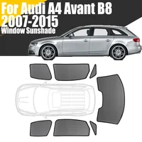 Custom Magnetic Car Window Sunshade For Audi A4 Avant B8 2007-2015 Allroad Wagon Curtain Mesh Front Windshield Frame Curtain 1
