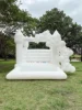 Mini White Color PVC Inflatable Bounce House Bouncy Castle with Water Pool Ball Pit 2