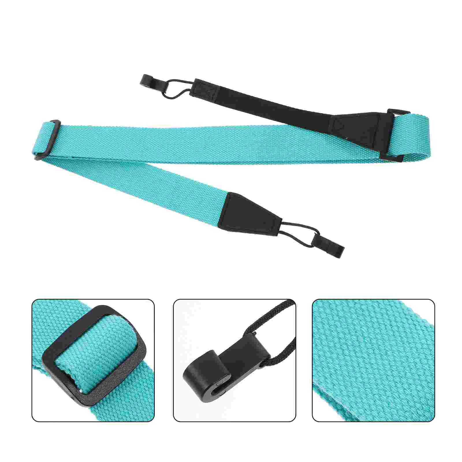 Lightweight Durable Cotton Ukulele & Guitar Strap - Essential Instrument Accessory