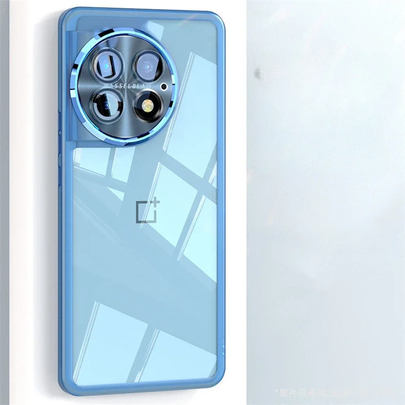 Candy Color Shockproof Silicone Phone Case with Clear Lens Protection