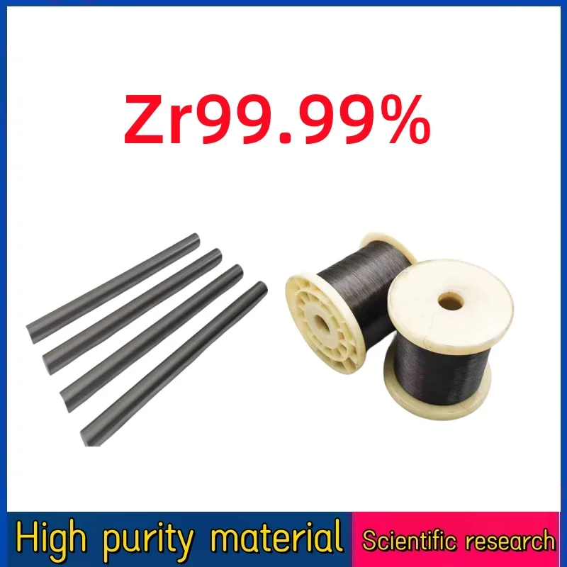 

Zr99.99% research special high purity 702 zirconium rod zirconium wire zirconium workpiece can be zero cut 100mm 1m