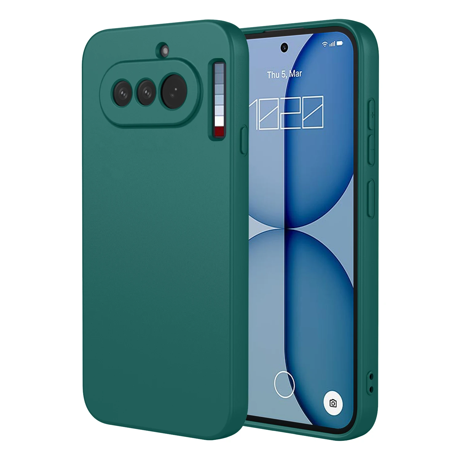 Colorful Flexible Liquid Silicone Protective Phone Case