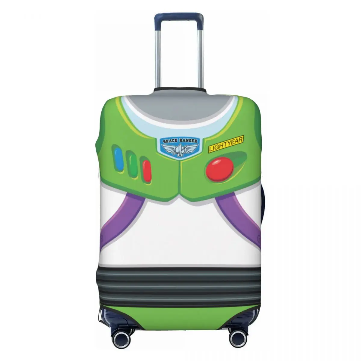 Custom Toy Story Buzz Ranger Suit Luggage Cover Elastic Travel