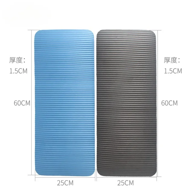 Manufacturer's Direct Sales NBR Abdominal Fitness Wheel Pad Flat Support Elbow Pad Yoga Assisted NBR Yoga Mat 4