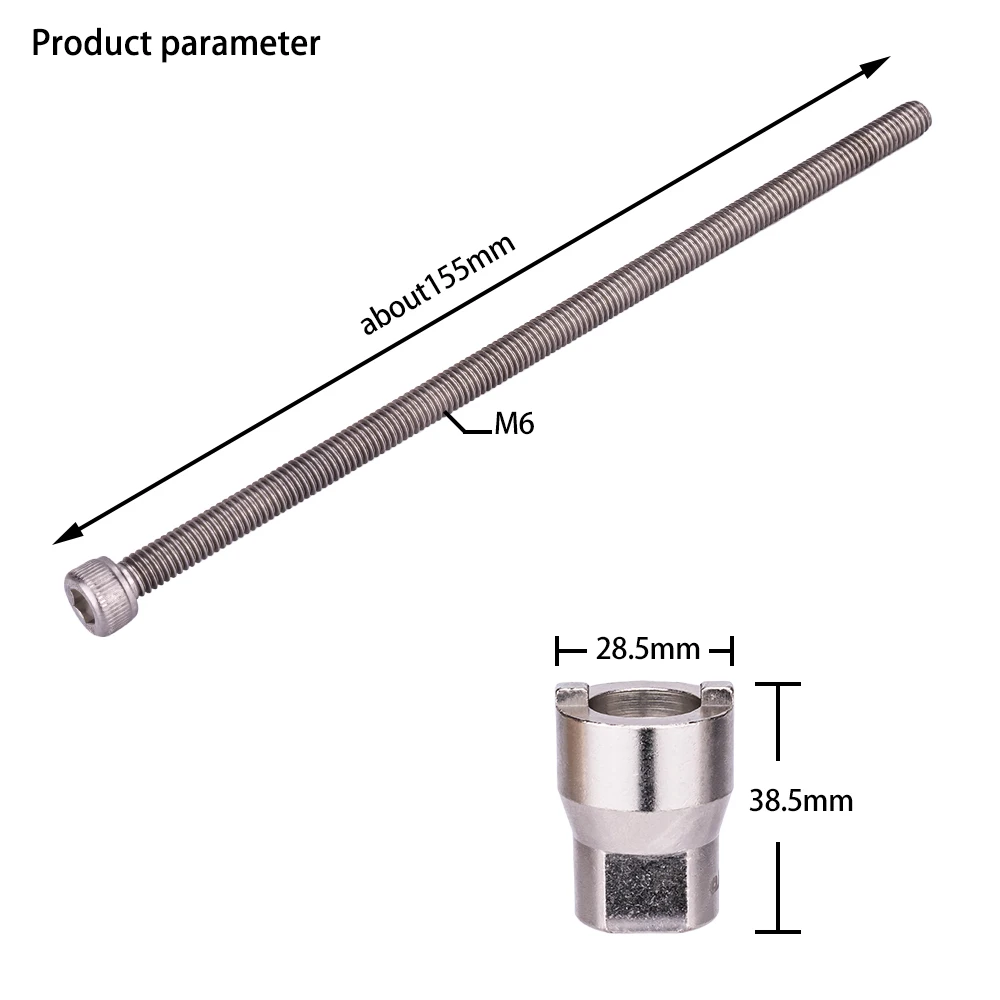 ZTTO 자전거 프리허브 리무버 허브 바디 인스톨러, 슬롯 소켓 렌치, 수리 도구, 슬리브 포함 분해 도구