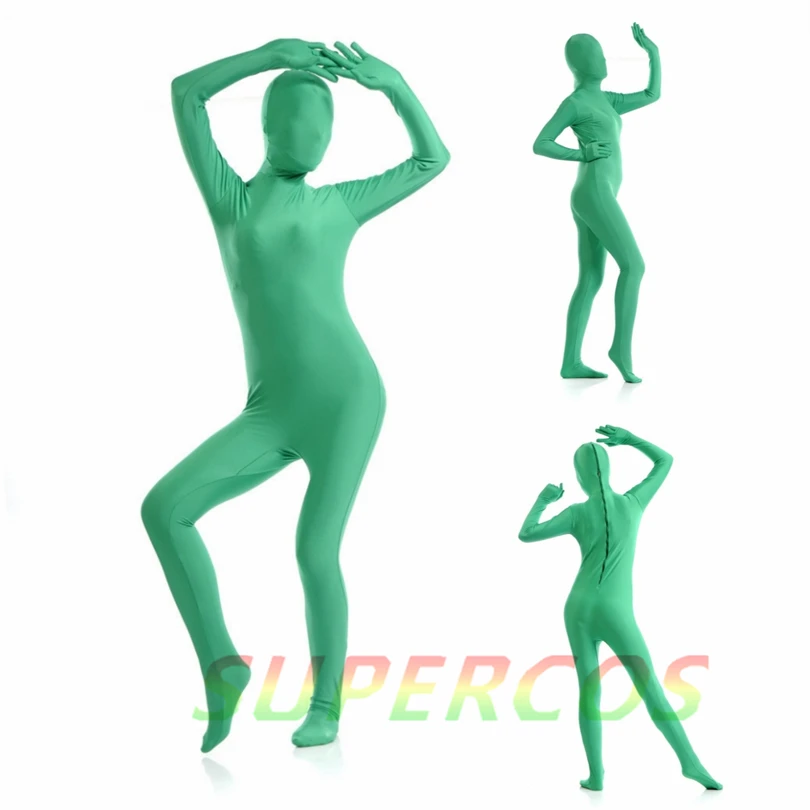 High Quality Halloween Carnival Party Multicolor Spandex Bodysuit Zentai Suits For Adults or Children Cosplay Costume