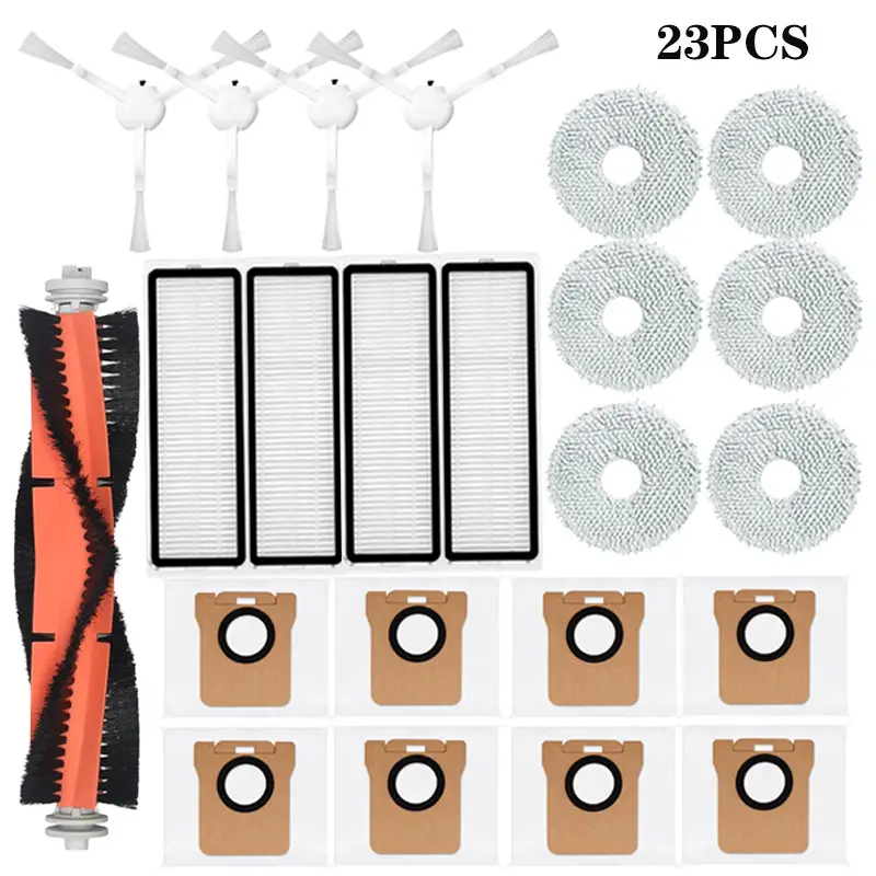 For Xiaomi Robot Vacuum X10+ X10 Plus B101GL Spare Parts Accessories Main Side Brush Hepa Filter Dust Bag Rag Mop Stand Dust Box - Image 9