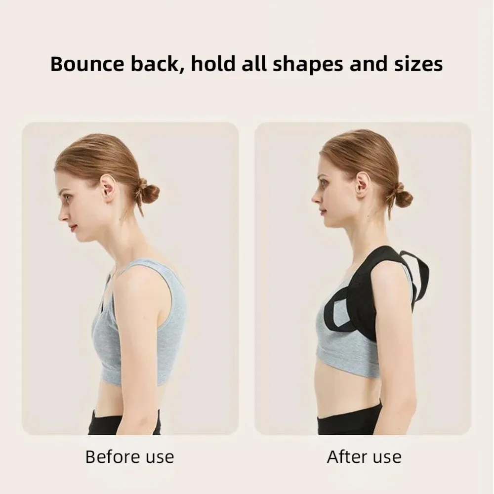 Adjustable Adult Corrective Belt Posture Corrector Belt Clavicle Spine Support Back Neck Brace Home Office Sport Upper