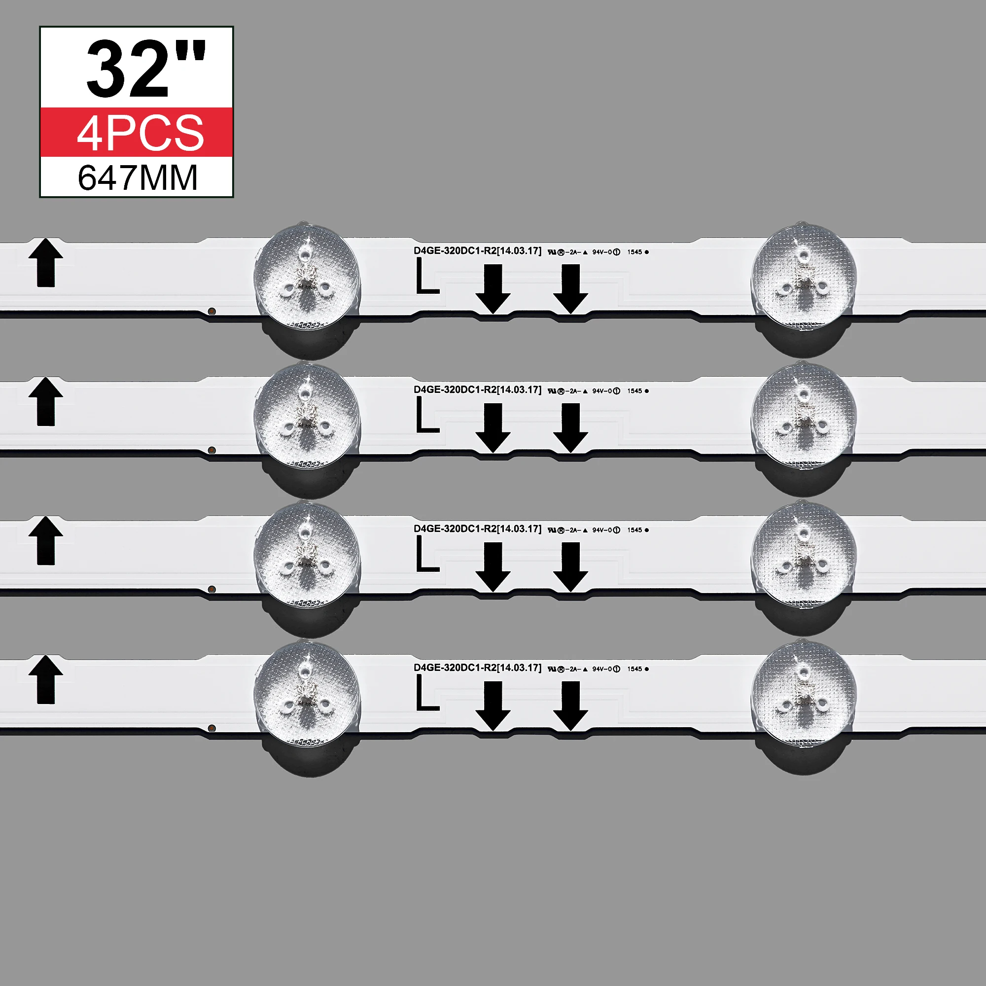 ο ŰƮ 4pcs 7LED 650mm LED Ʈ Ｚ ue32j5500ak 2014SVS32FHD 3228 D4GE-320DC1-R2 D4GE-320DC1-R1 30442A