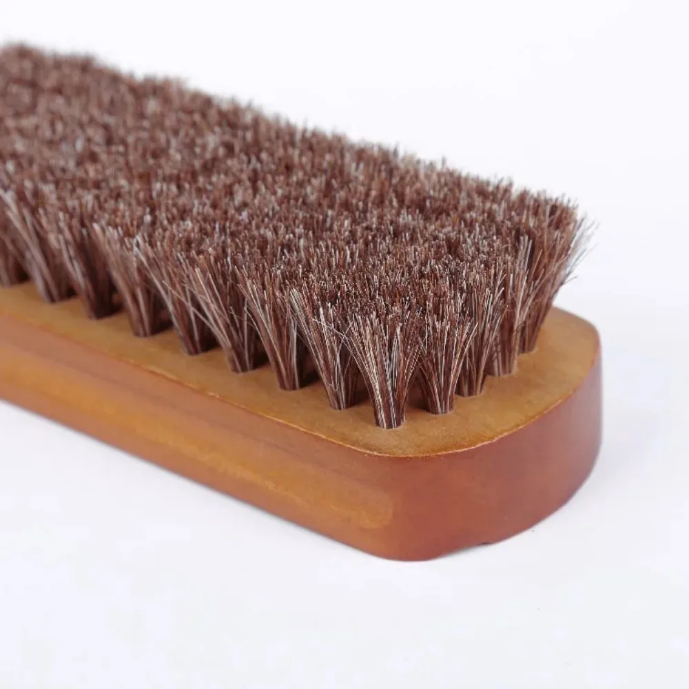 Horse Hair Shoe Boot Brush Cleaner Polish Oil For Suede Nubuck Men