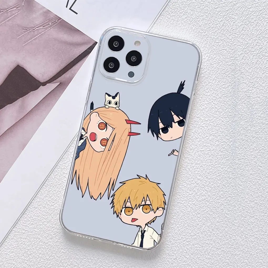 Chainsaw Man Gir Denji Makima Themed Phone Case Cover