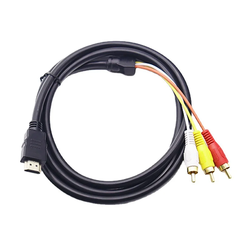 Yalnızca Dahili Kod Çözücüler Çalışıyor HDMI uyumlu - 3RCA Kablosu Tek Yönlü Otomatik Kod Çözme Yetenekli HD Oynatıcı Cihazlar İçin