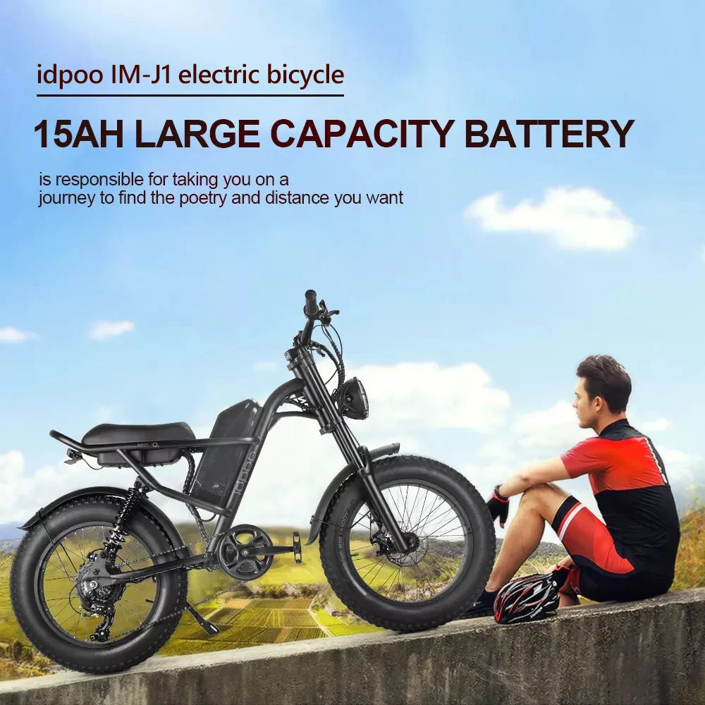 Im-J1 Eu 48V 500W 15.6Ah Magazzino E-Bicicletta Neve Bici Elettrica Città Elettrica Bici Ibrida Mountain Bicicletta Elettrica