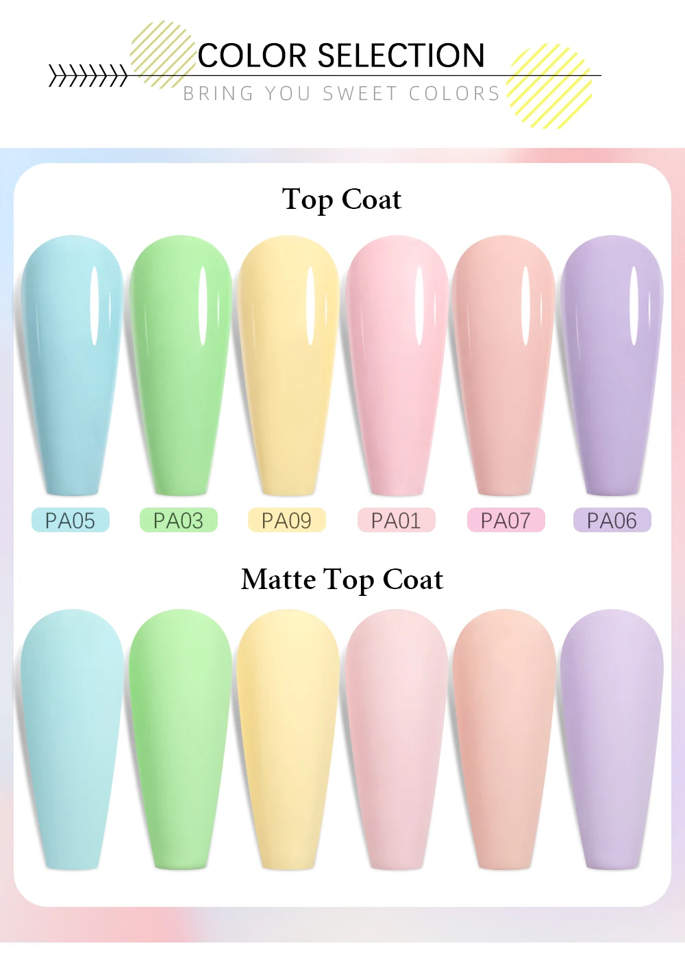 Born Pretty Pastel Gel Nail Polish Set Spring Summer Gel Polish Macaron Candy  Sweet Color Gel Polish Easter Soft Pink Yellow Purple Blue Green Colors  Collection… | Pretty gel nails, Stamping nail