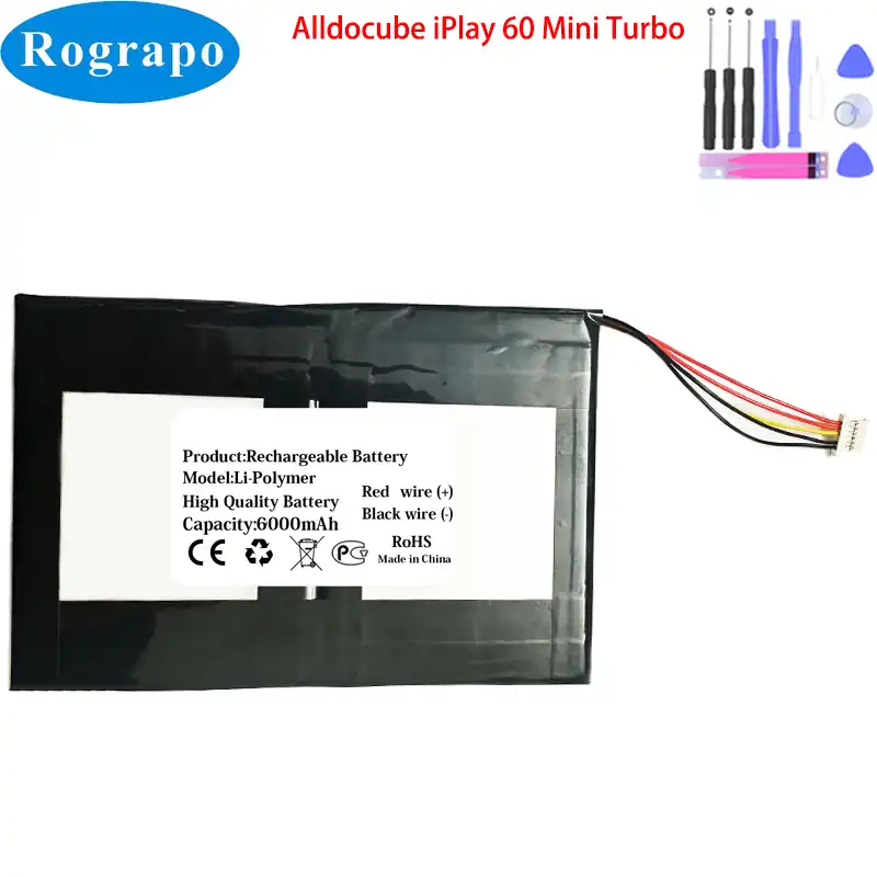 ALLDOCUBE iPlay60 Pro　タブレット　バッテリー良好 New 3.8V 6000mAh Alldocube iPlay 60 Mini Turbo Tablet PC Battery