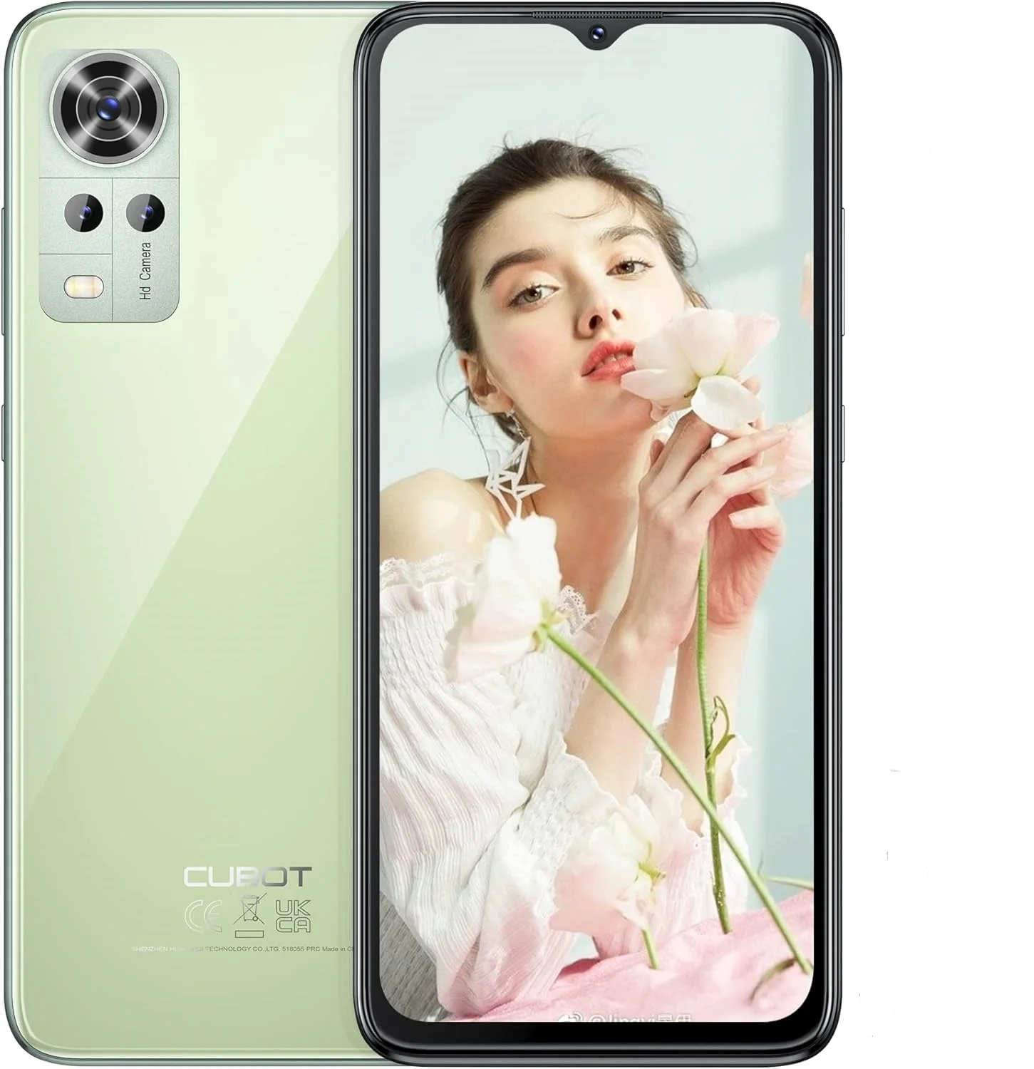 CUBOT Note 30 Smartphone Android 12 débloqué, 4 Go + 64 Go/256 Go, 6.52 ", caméra 20MP + 8MP, 4000 mAh, double SIM 4G, Octa-Core/OTG/ID de visage/GPS