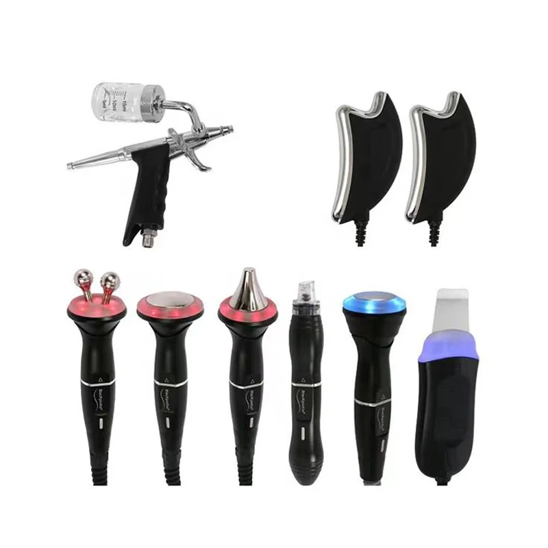 8 Handles Hydra H2O2 Hydrogen Hydrodermabrasion Facial Hidra Small Bubble Facial Dermabrasion Hydra Aqua Machine