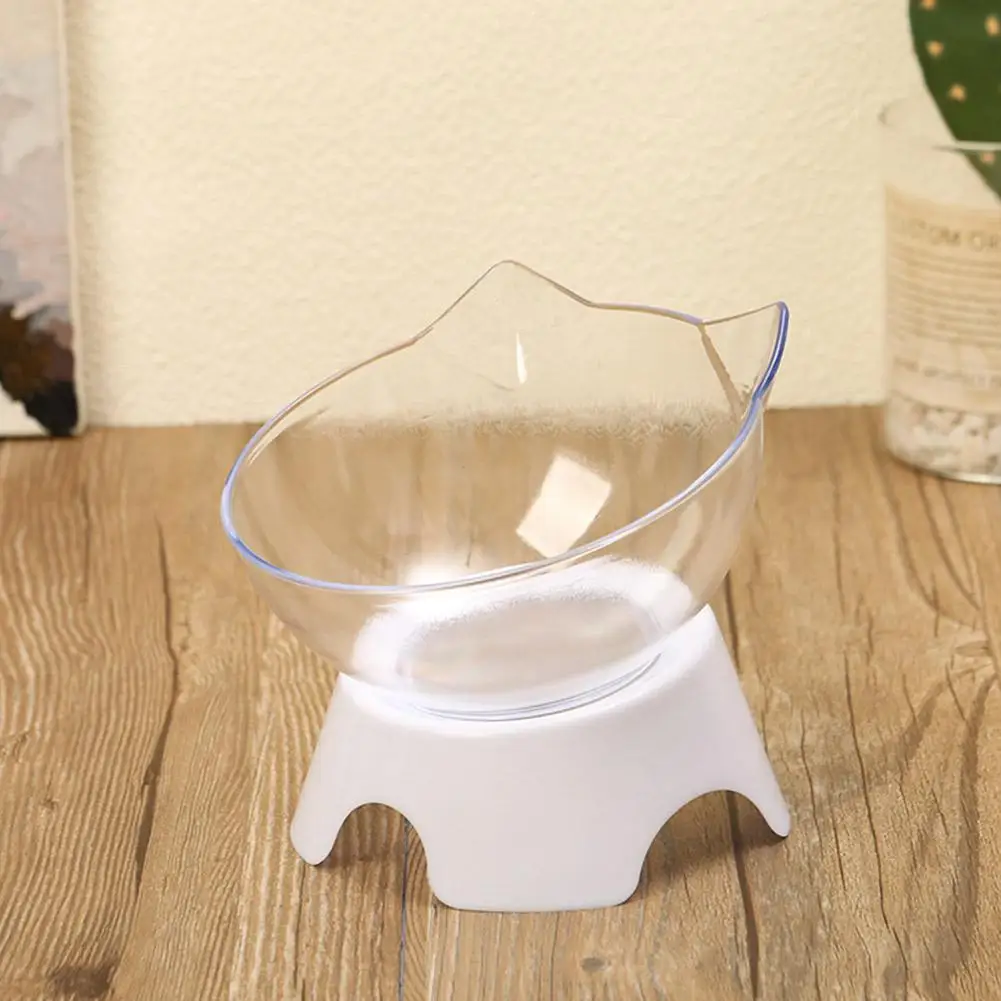 Title 5, Feeding Bowl Transparent Plastic Pet Food Water...