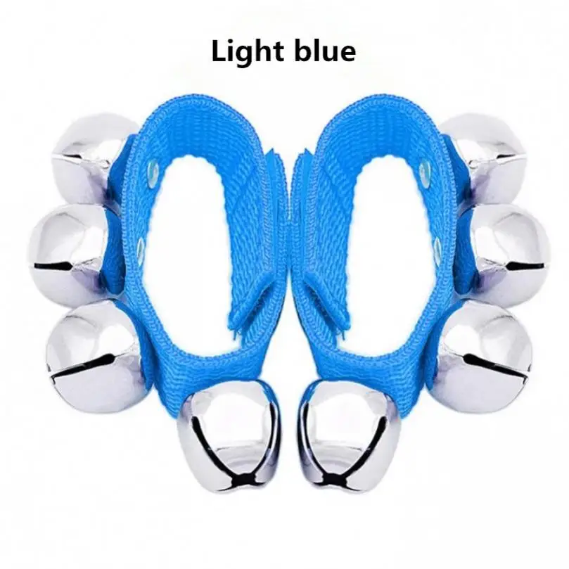2pcs/set Wristbell Oxford Fabric Wrist Bell for Musical Accompaniment / Stadium Atmosphere Orff Instruments