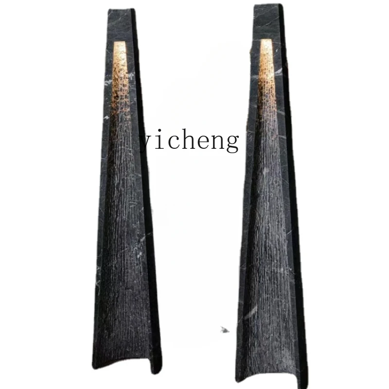 

Zk Imitation Marble Hotel Decoration Floor Lamp Decoration Ambience Light Modern Villa Living Room Entrance