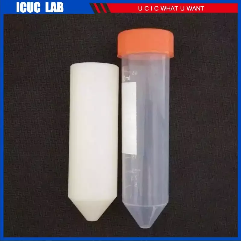 Complete 6set 10ml 15ml Centrifuge Adapter Tube Conical Bottom Sharp Bottomed Tubes V-bottom Adaptor for 6x50ml Angle Rotor