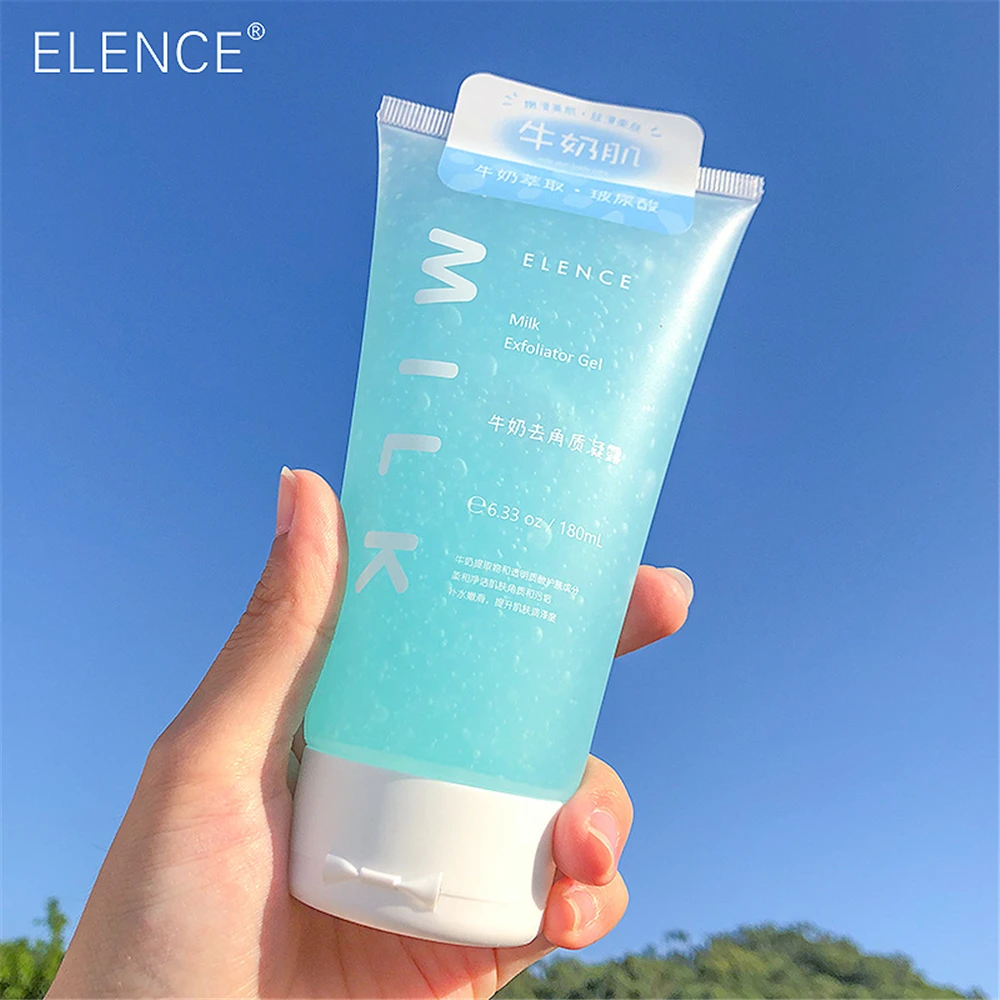 Milk Peach Exfoliating Peeling Gel Facial Scrub Moisturizing Cleansing
