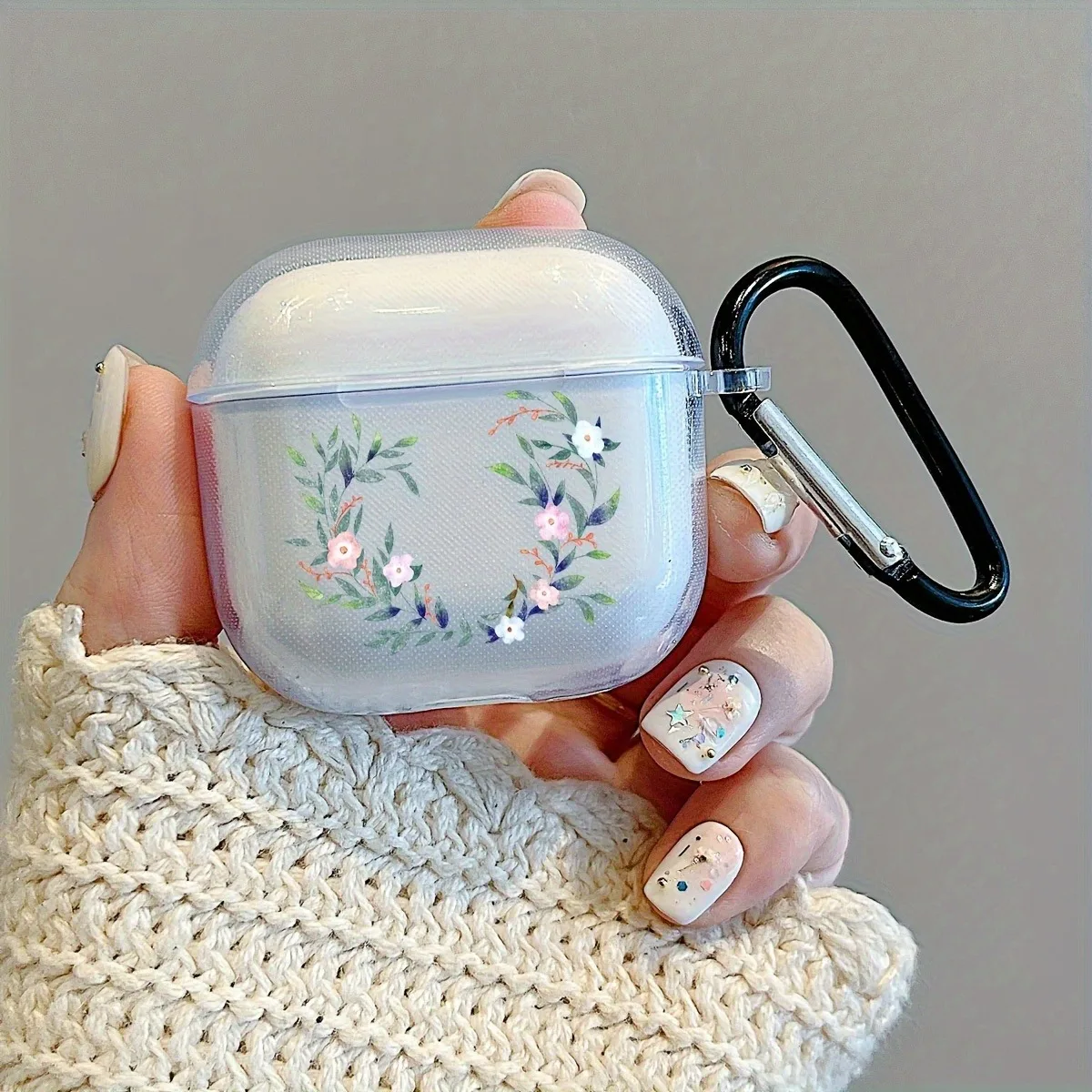 Purple Tulip TPU Protective Case for Airpods