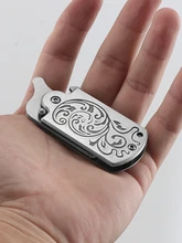  High Hardness D2 Steel Outdoor Knife Portable Multifunctional EDC Key Knife Unpacking Express Knife 