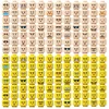 Hot 56pcs/lot Mini Figure Creative Head Faces Laugh Cry Cute Facial Expression Bricks Building Blocks Model Kids Toys Gifts 1