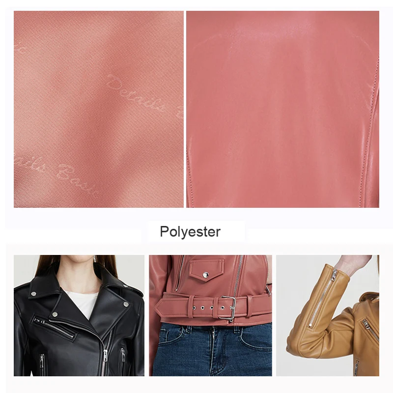 Рисунок 4 - Женская Осенняя Короткая кожаная куртка