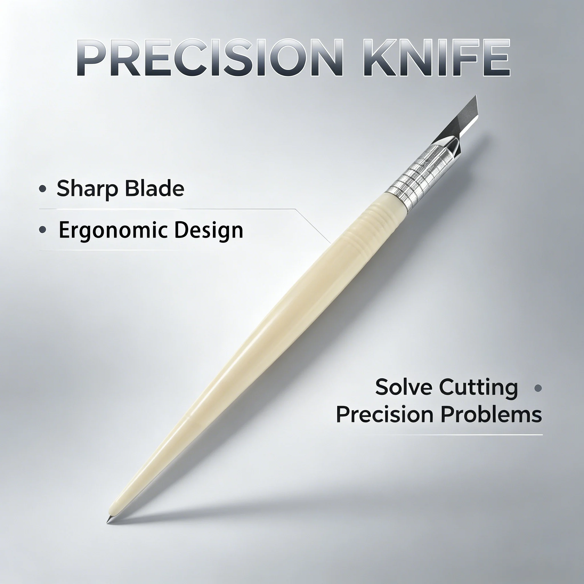 Precision Carving Knife Set, Non-slip Aluminum Alloy Handle Craft Hobby Cutter for Paper Cut Phone Repair Model DIY 1