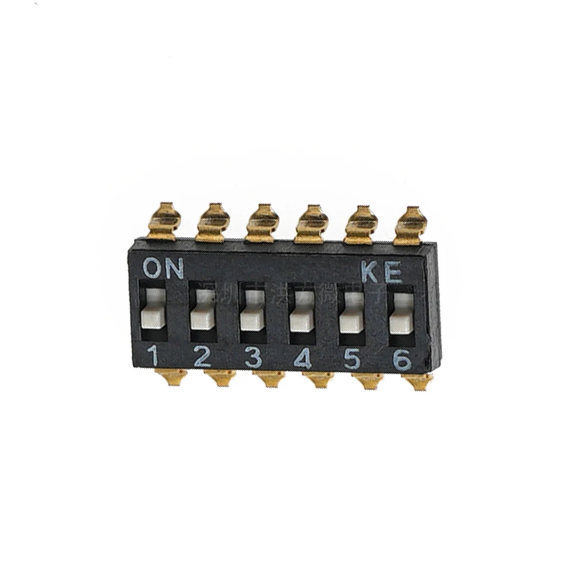 

KINGTEK SMD SMT dial switch 2.54mm 6-bit KE DSIC06LSGER Slide Type Switch