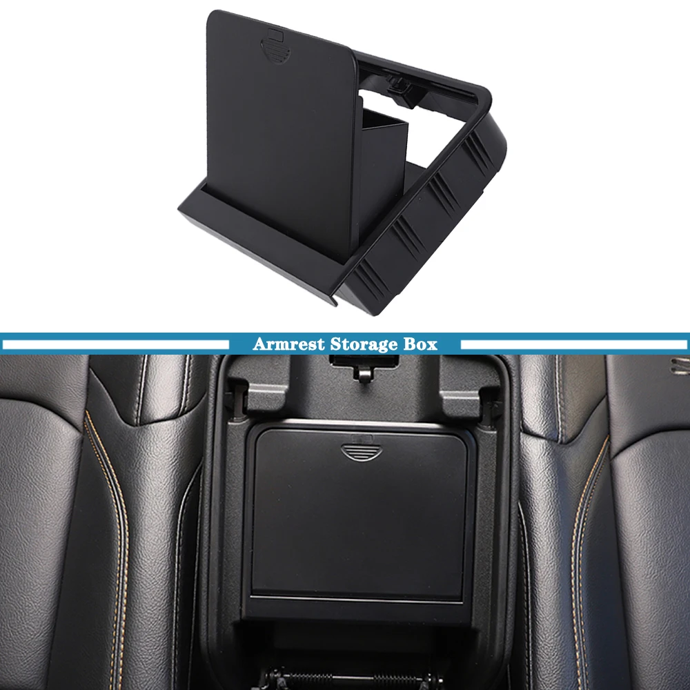 

Car Front Armrest Storage Box Holder Tray for Jeep JL Wrangler JT Gladiator 2018 2019 2020 2021 2022 2023 Interior Accessories