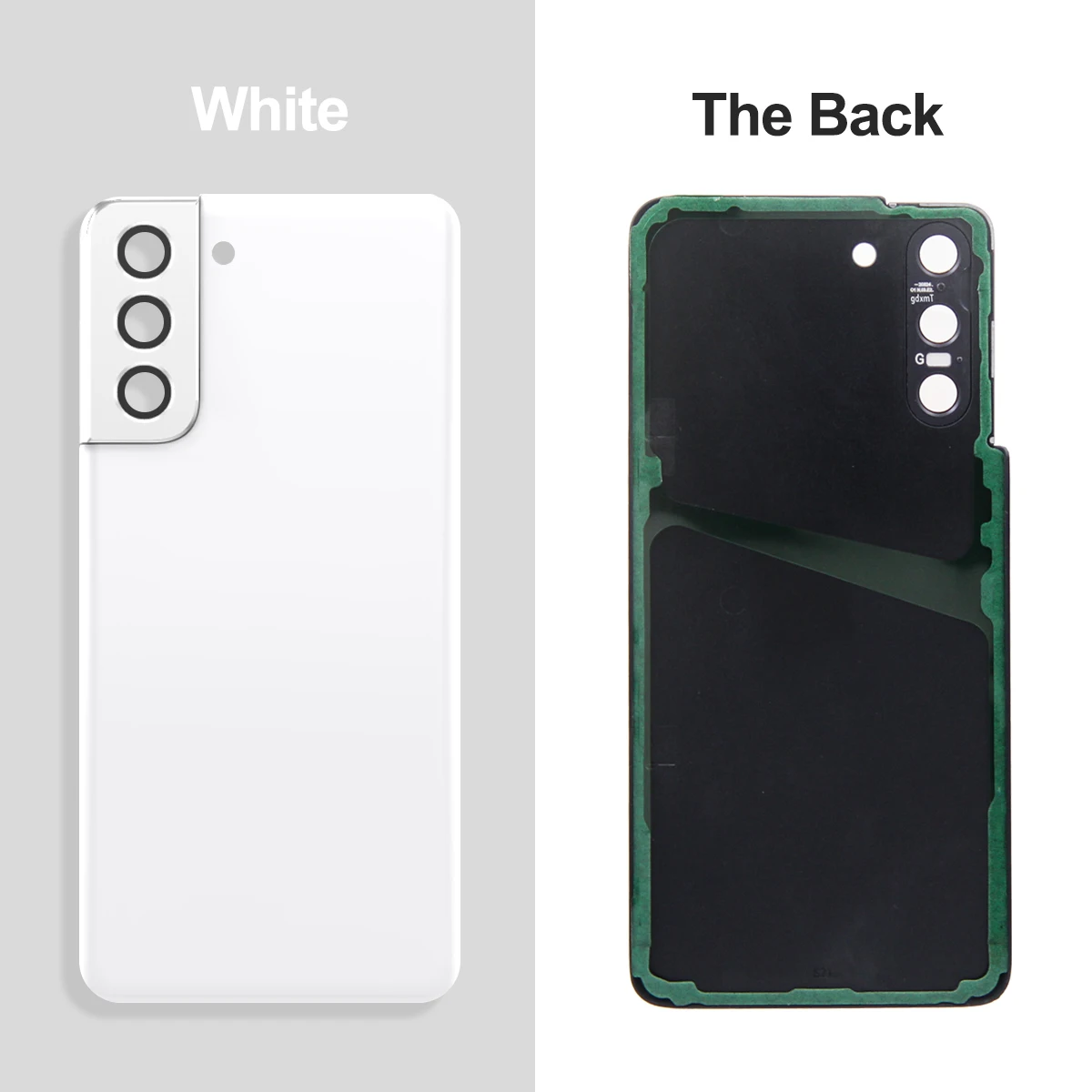 Für Samsung S21 5G SM-G991B G991B/DS G991U Rückabdeckung Akkugehäuse Rückgehäuse-Ersatz mit Kameralinse – Detail 10