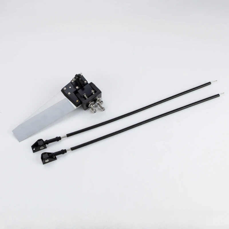 

Simulation big rudder rudder brushless electric boat gasoline boat catamaran CAT1.2m boat model accessories