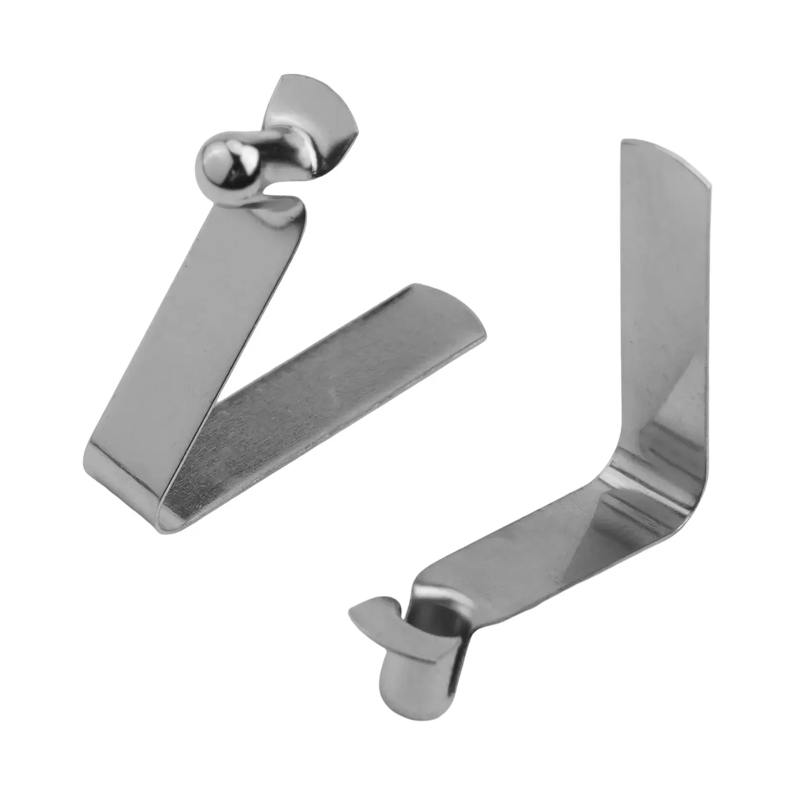 100pc Frühling Clip Snap Locking Kajak-Paddel Clip Für Zelt Pole V-förmigen Rohr Innere Teleskop Positionierung 5,5mmDia Top Bead Clip – Detail 5