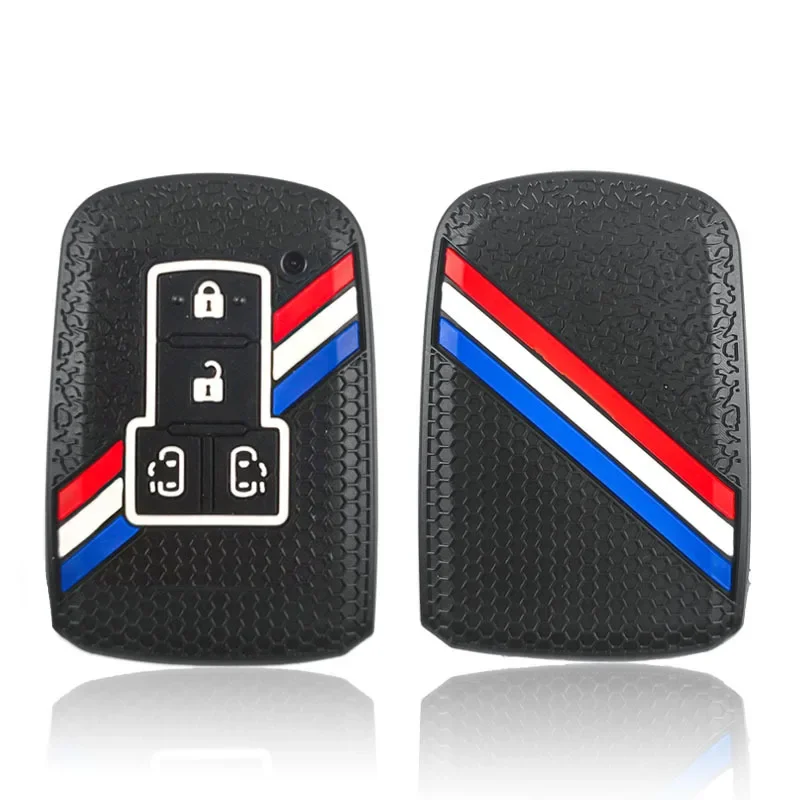 Для Toyota Sienta Alphard Voxy чехол для автомобильного ключа из силикона с 4 кнопками 2015 - 2019
