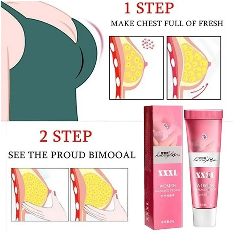 Breast Enlargement Massage Cream 20g Female Chest Care Breast Massage Oil Chest Enhancement Elasticity Breast Lift Firming Care images - 6