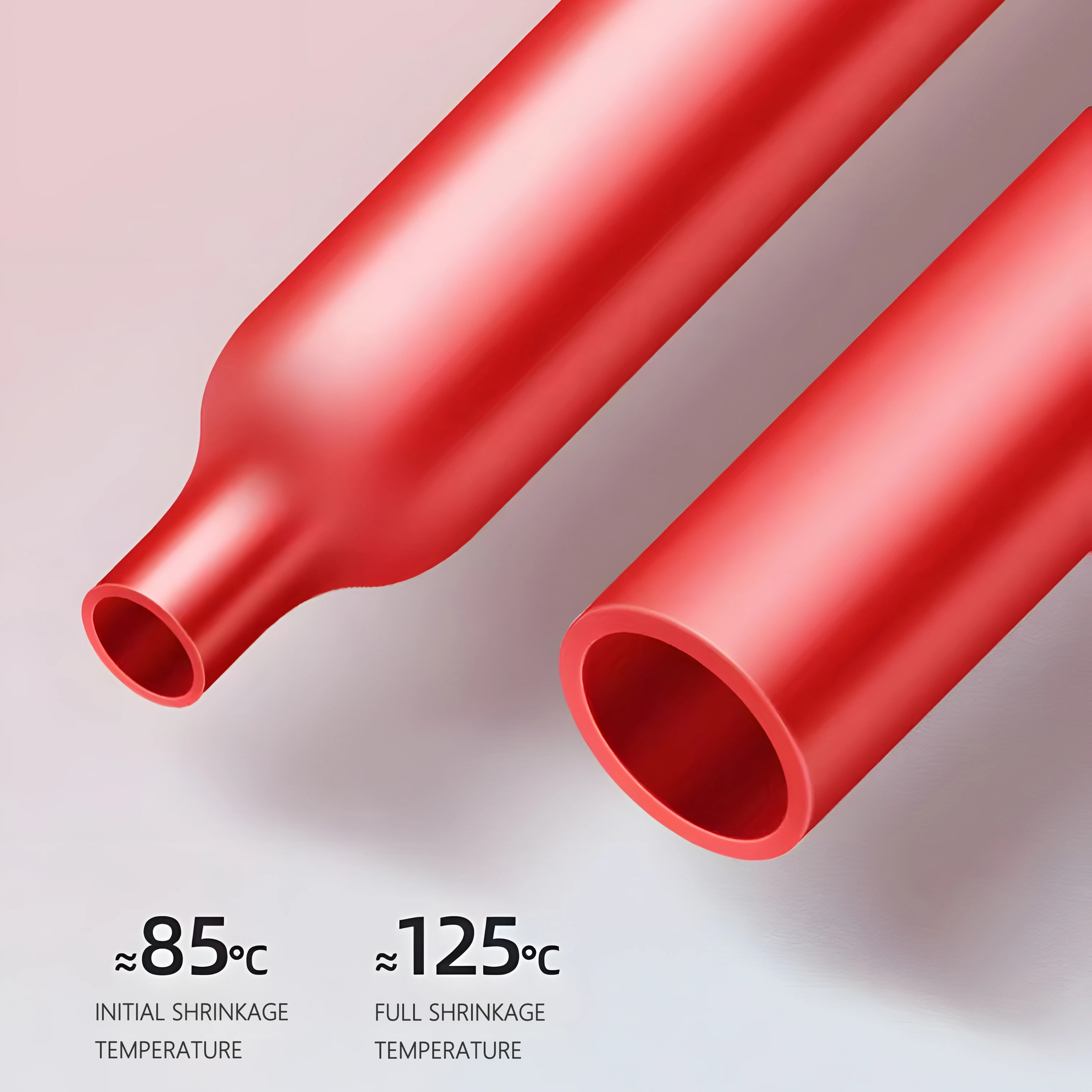Color Heat Shrinkable Tube 12/14/16/18/20/25/30/35/40/45/50mm 1M cable appliances household hot shrinkage sheath wire heat shrink tubing heat shrink tube
